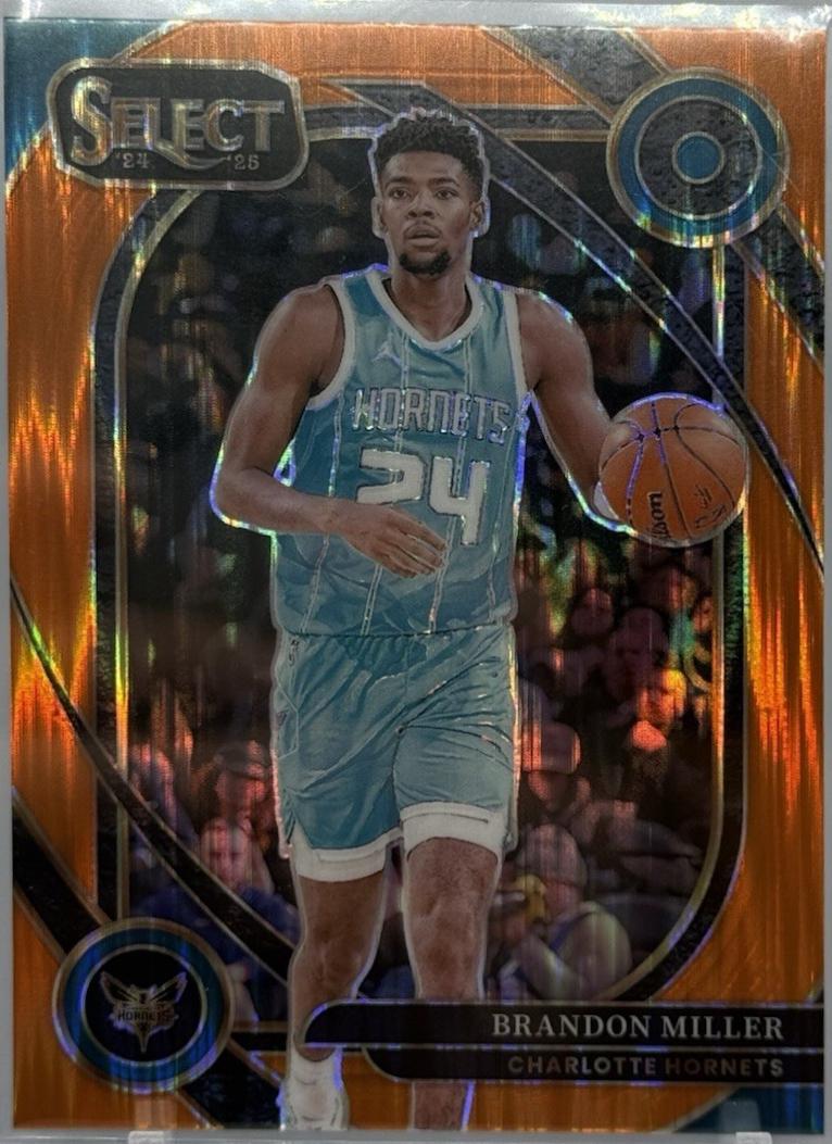 Brandon Miller [Orange Flash Prizm] #216