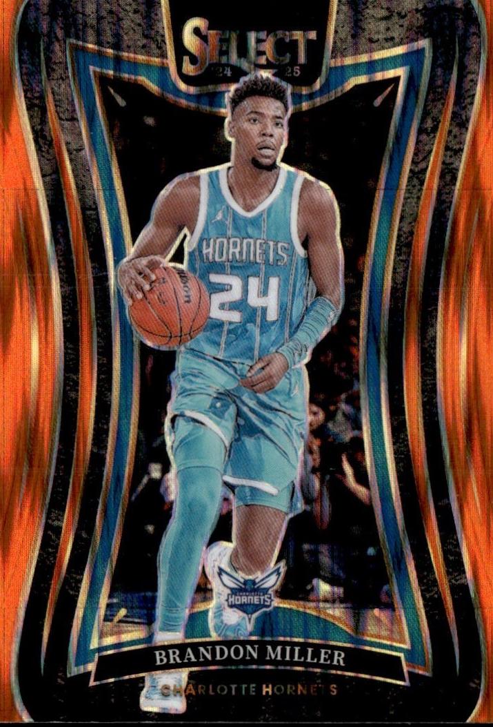Brandon Miller [Orange Flash Prizm] #345