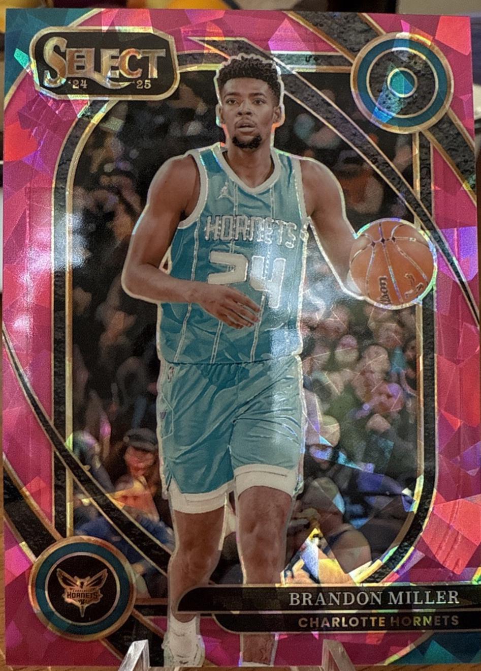Brandon Miller [Pink Cracked Ice Prizm] #216