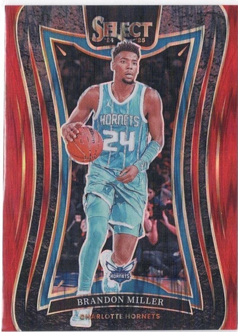 Brandon Miller [Red Flash Prizm] #345