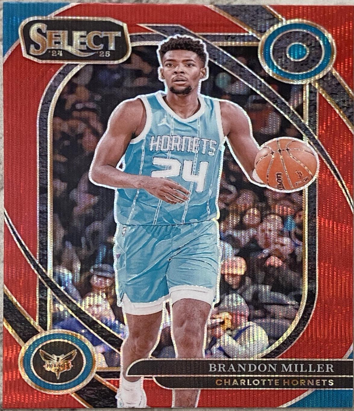 Brandon Miller [Red Wave Prizm] #216