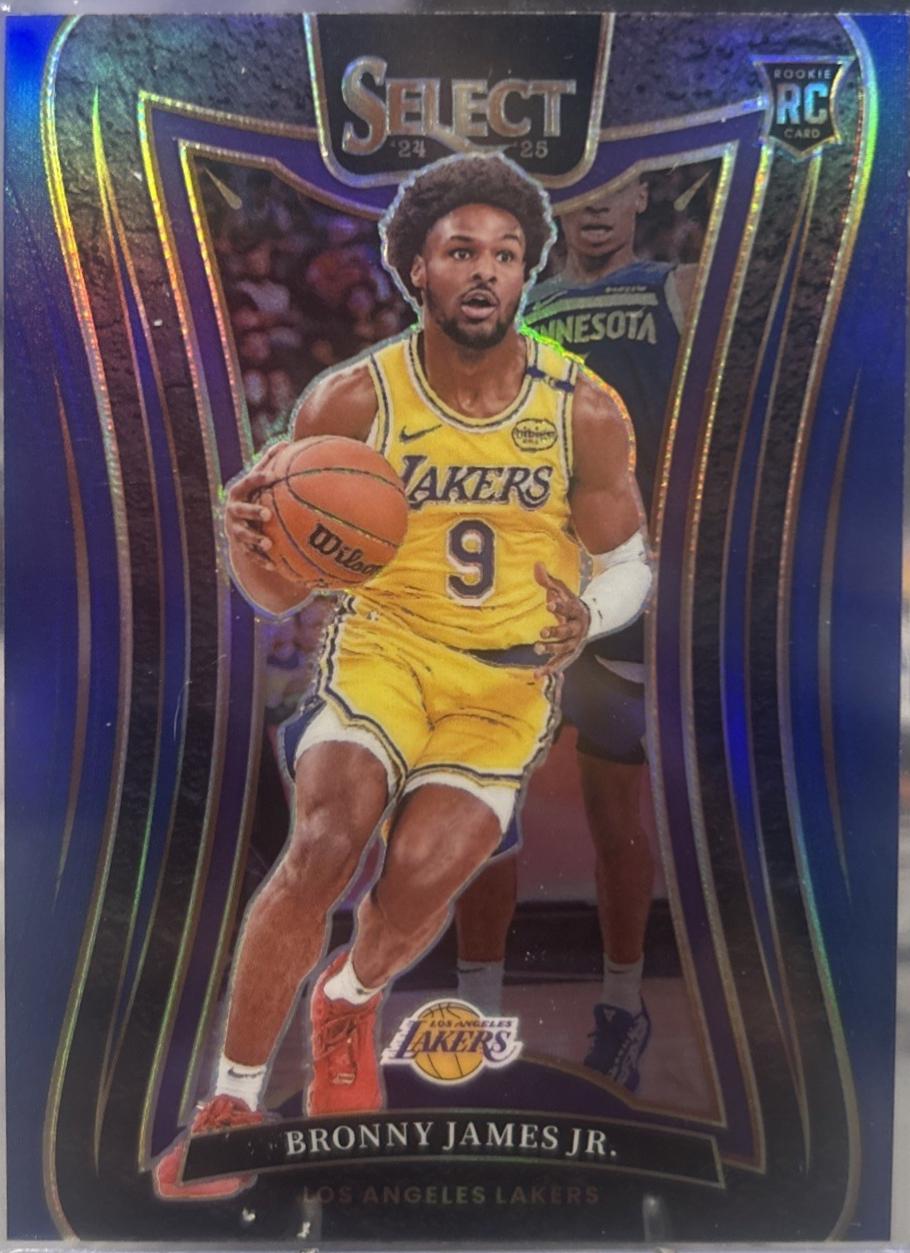 Bronny James Jr. [Blue Prizm] #369