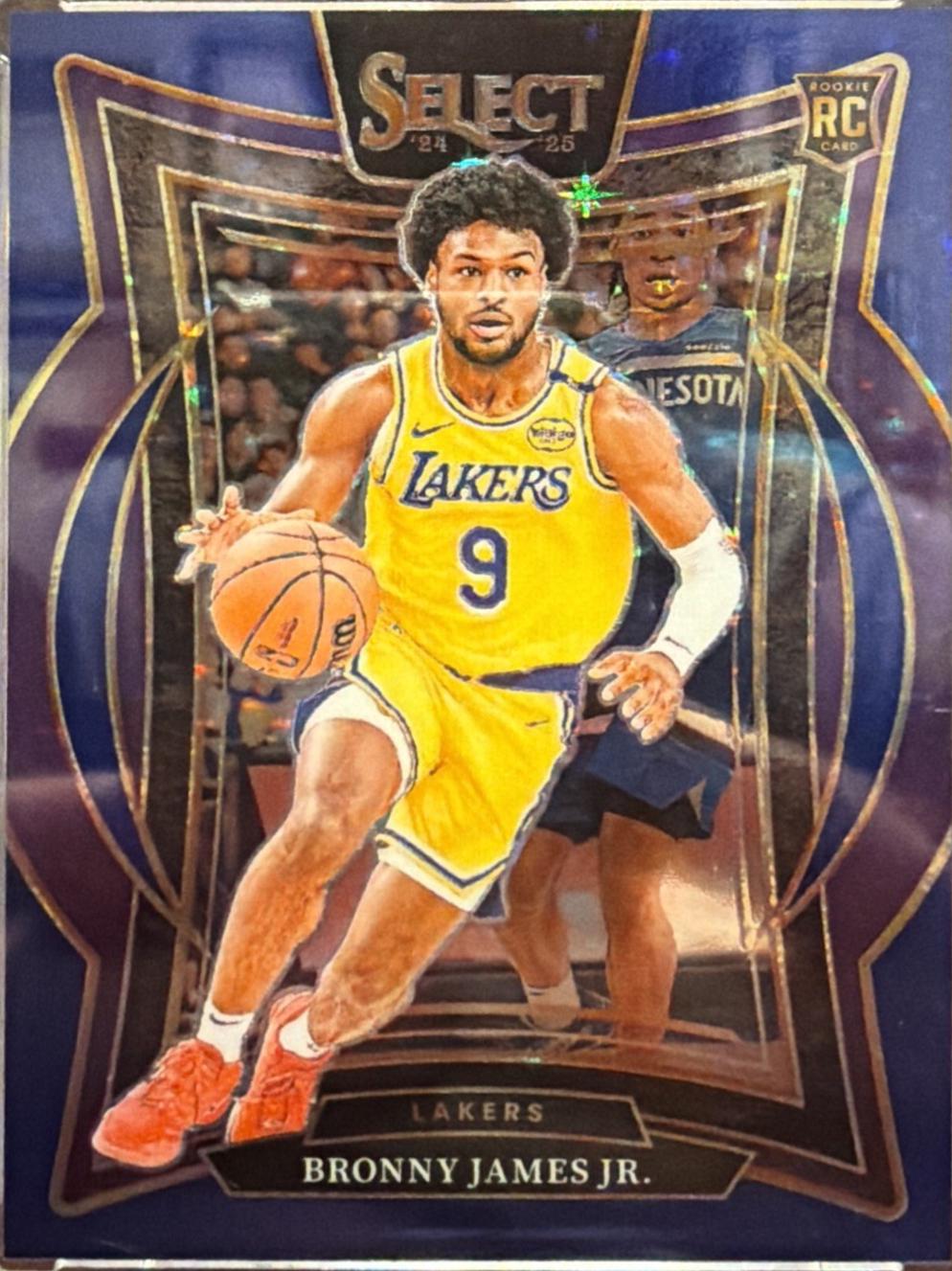 Bronny James Jr. [Blue Stars Prizm] #90