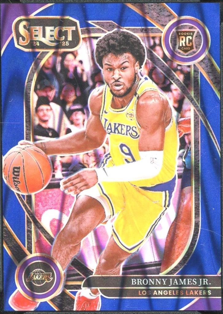 Bronny James Jr. [Blue Tectonic Prizm] #290