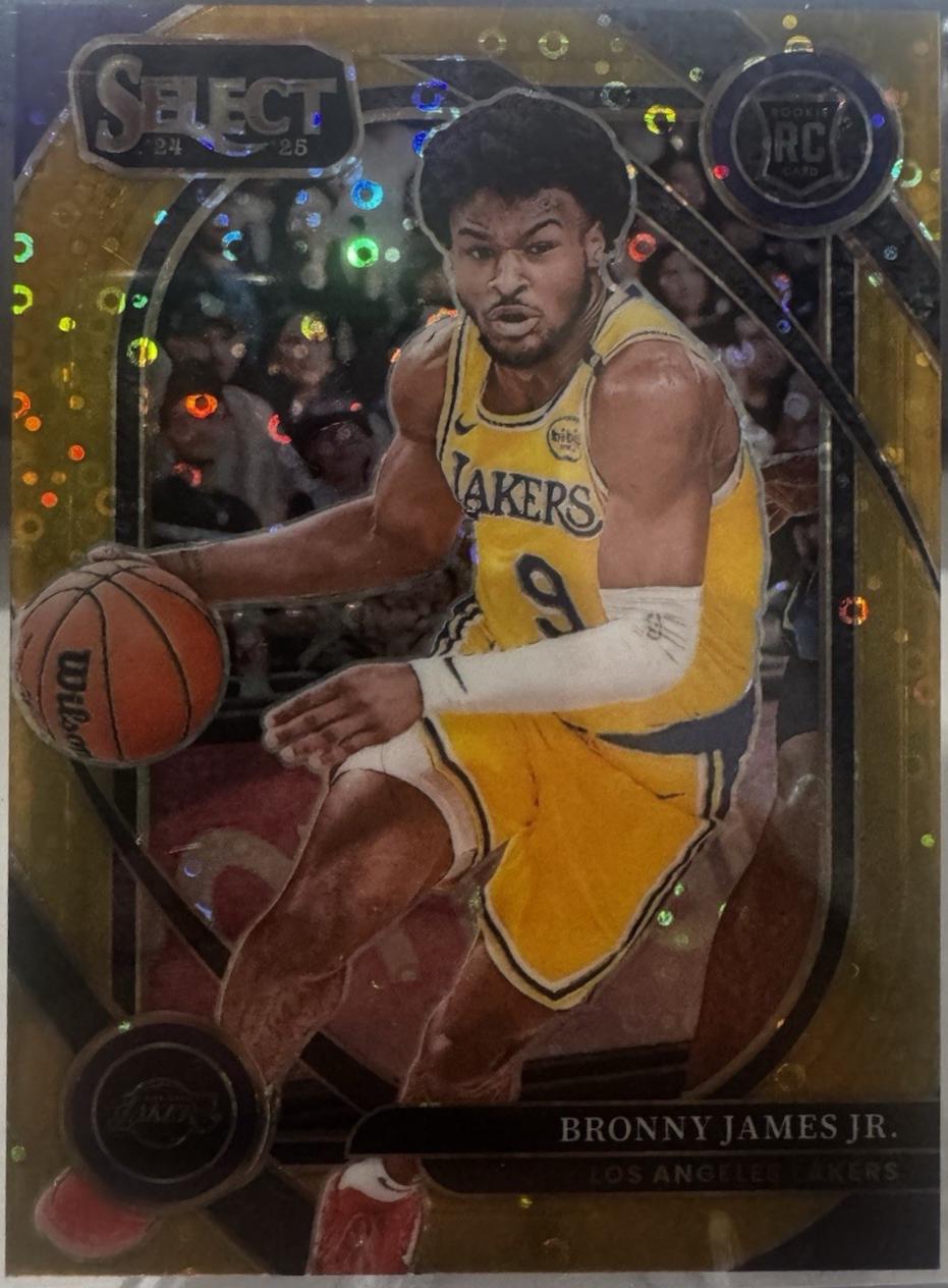 Bronny James Jr. [Gold Disco Prizm] #290