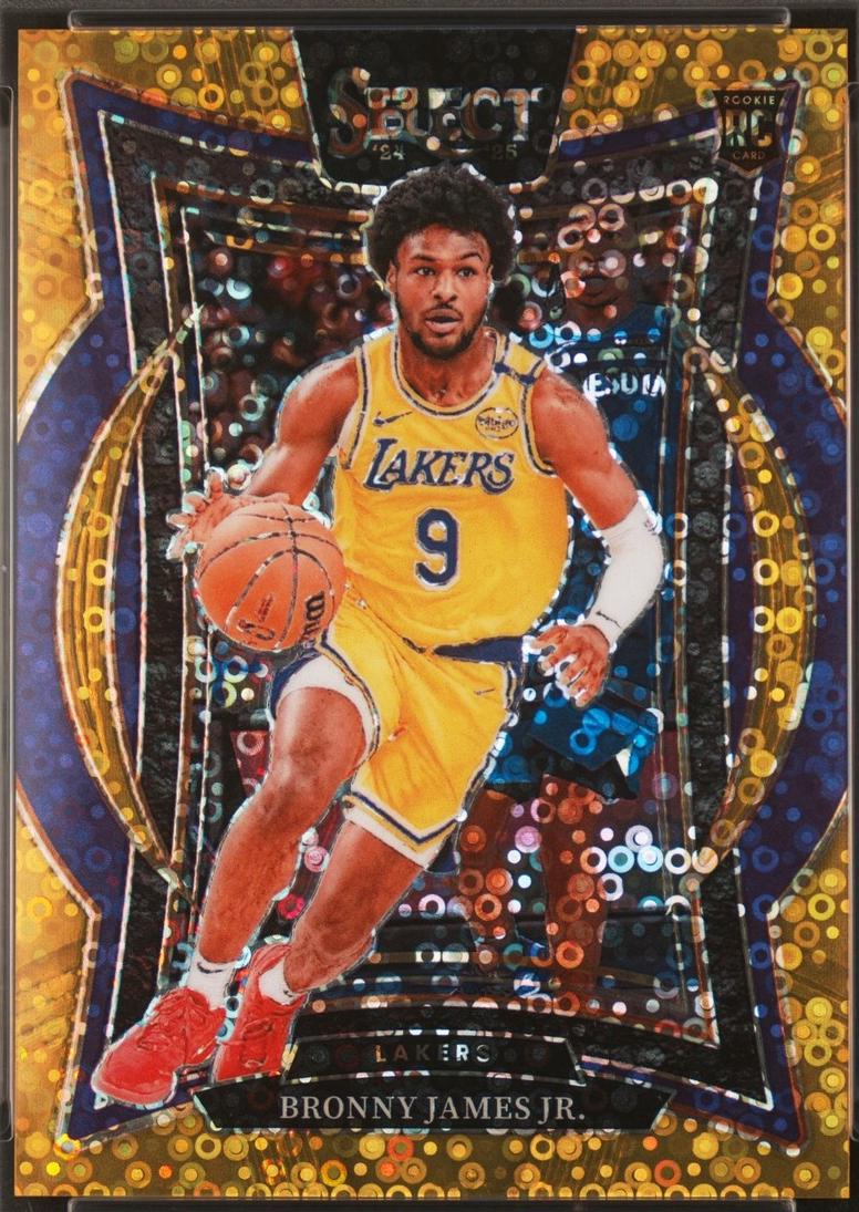 Bronny James Jr. [Gold Disco Prizm] #90