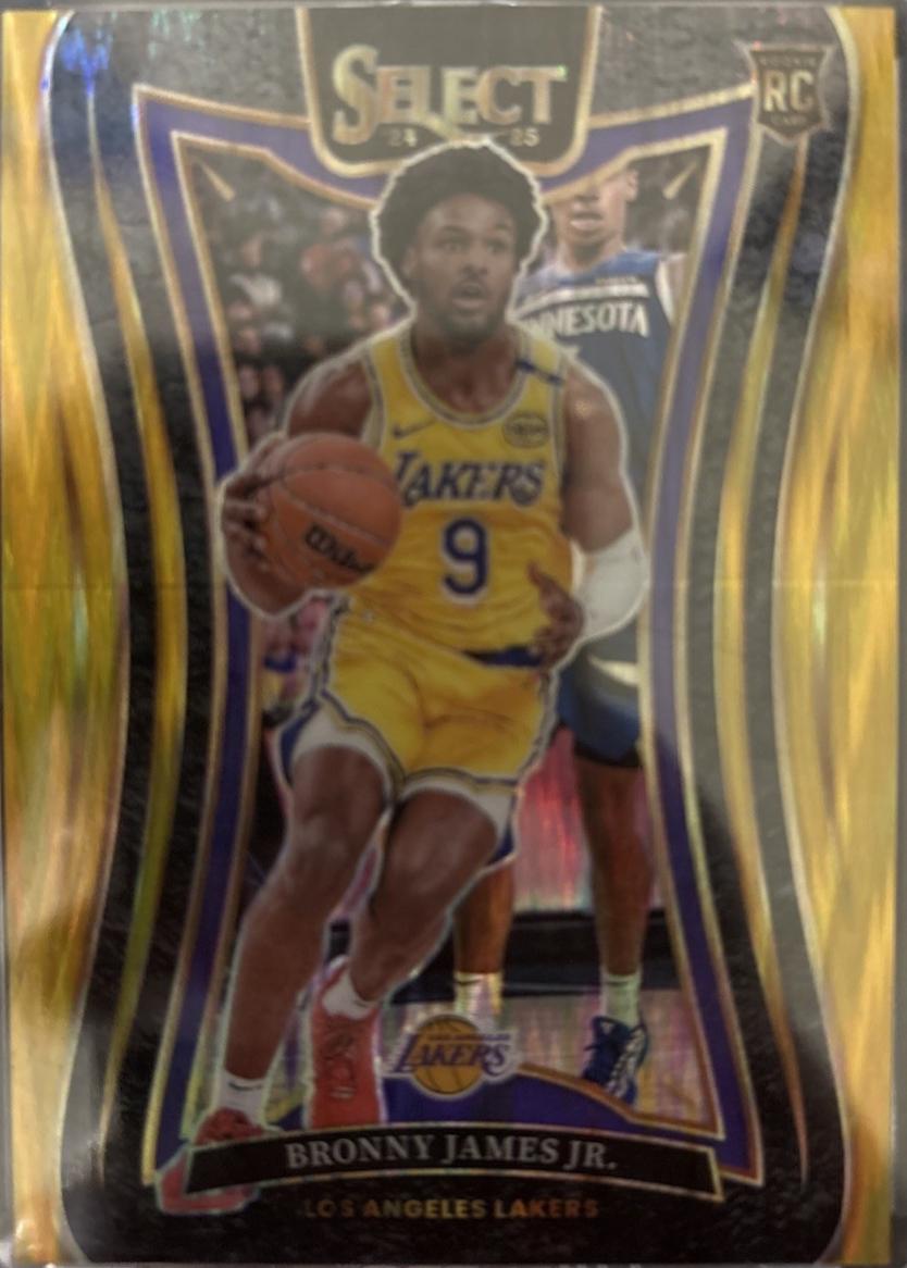 Bronny James Jr. [Gold Prizm] #369