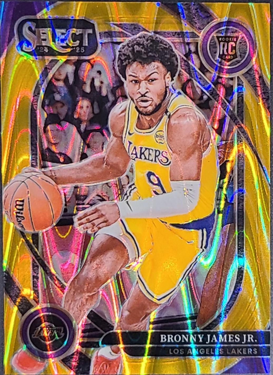 Bronny James Jr. [Gold Tectonic Prizm] #290