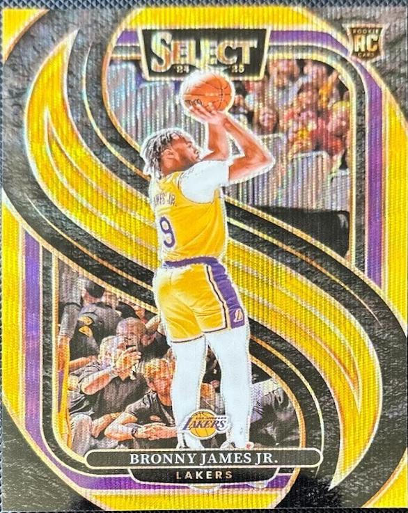 Bronny James Jr. [Gold Wave Prizm] #179