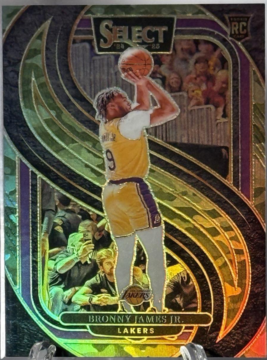Bronny James Jr. [Green Camo Prizm] #179