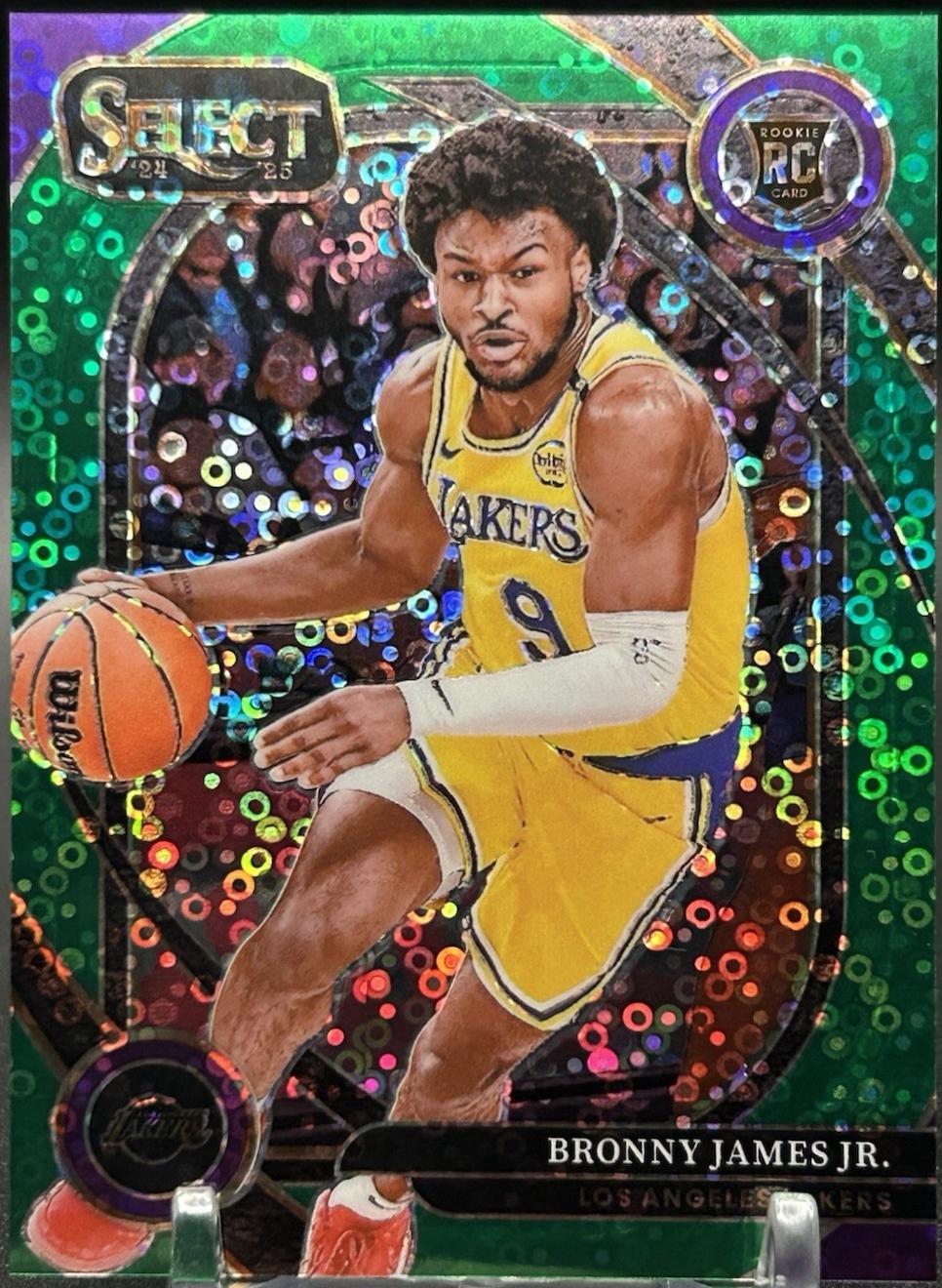 Bronny James Jr. [Green Disco Prizm] #290