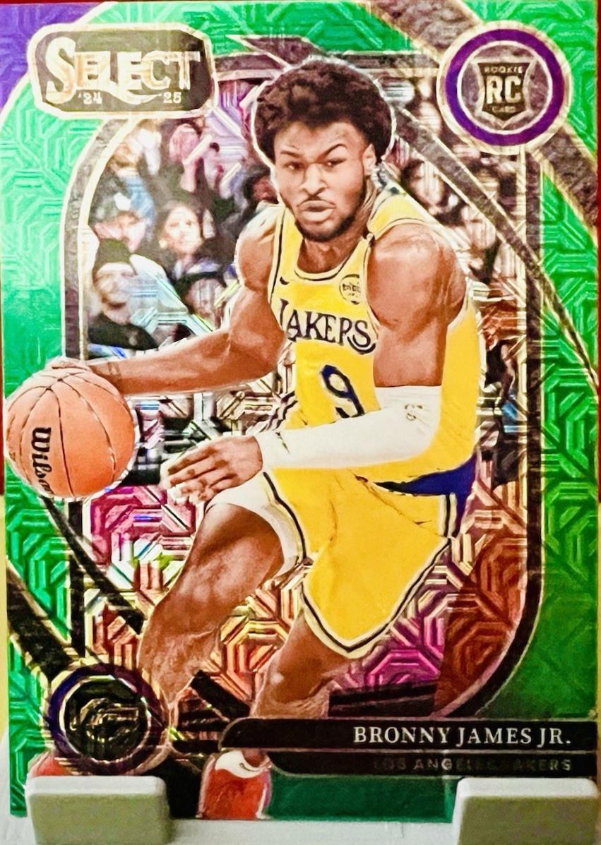 Bronny James Jr. [Green Mojo Prizm] #290
