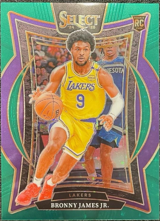 Bronny James Jr. [Green Prizm] #90