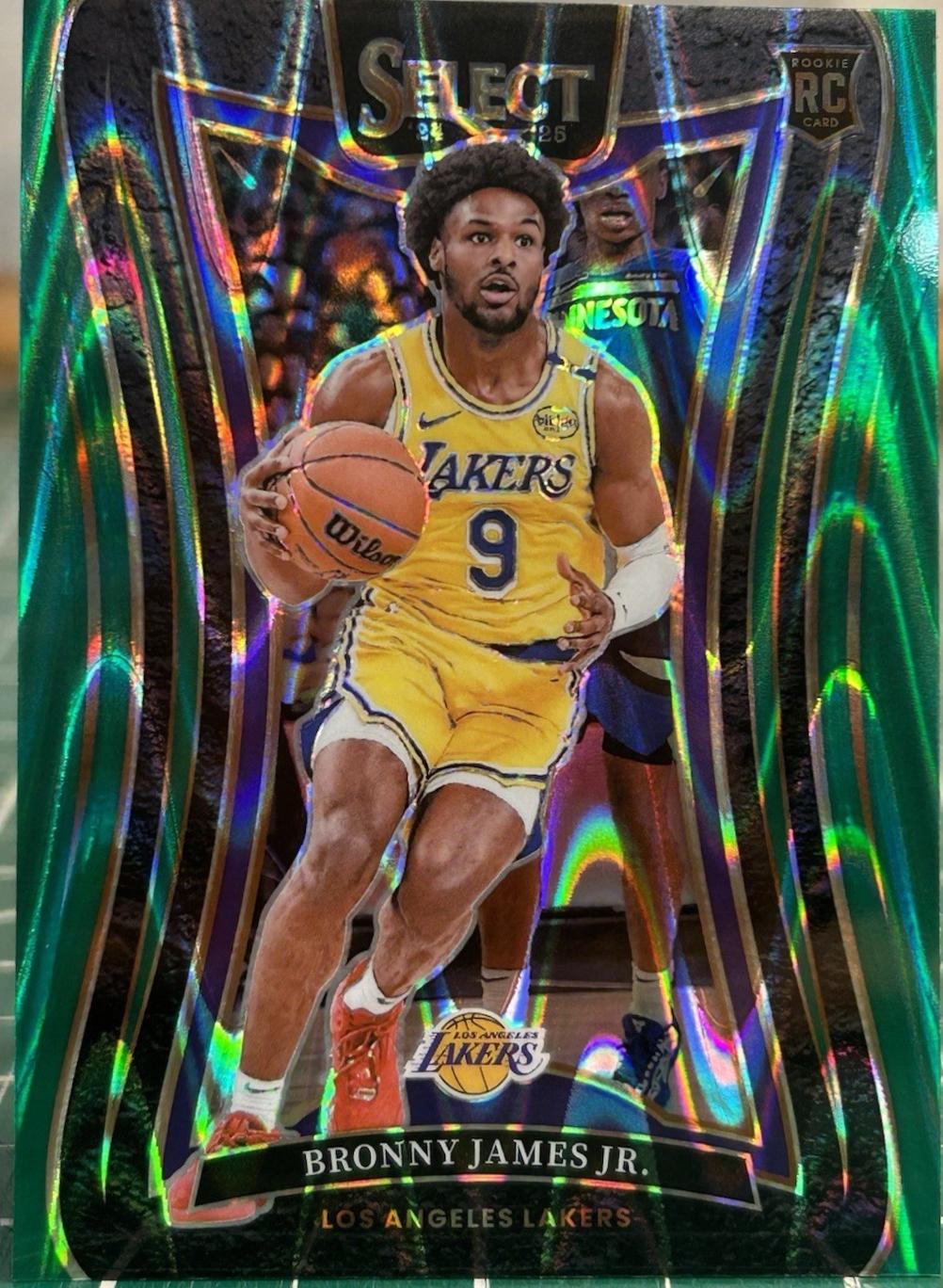 Bronny James Jr. [Green Tectonic Prizm] #369