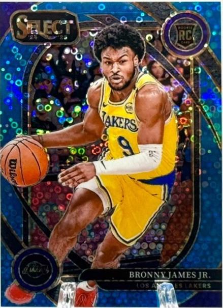 Bronny James Jr. [Light Blue Disco Prizm] #290