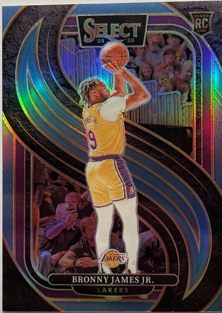 Bronny James Jr. [Light Blue Prizm] #179