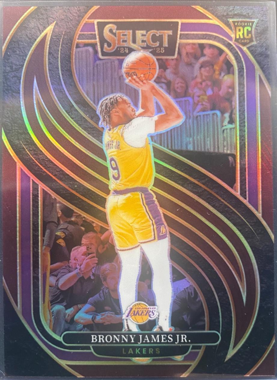 Bronny James Jr. [Maroon Prizm] #179