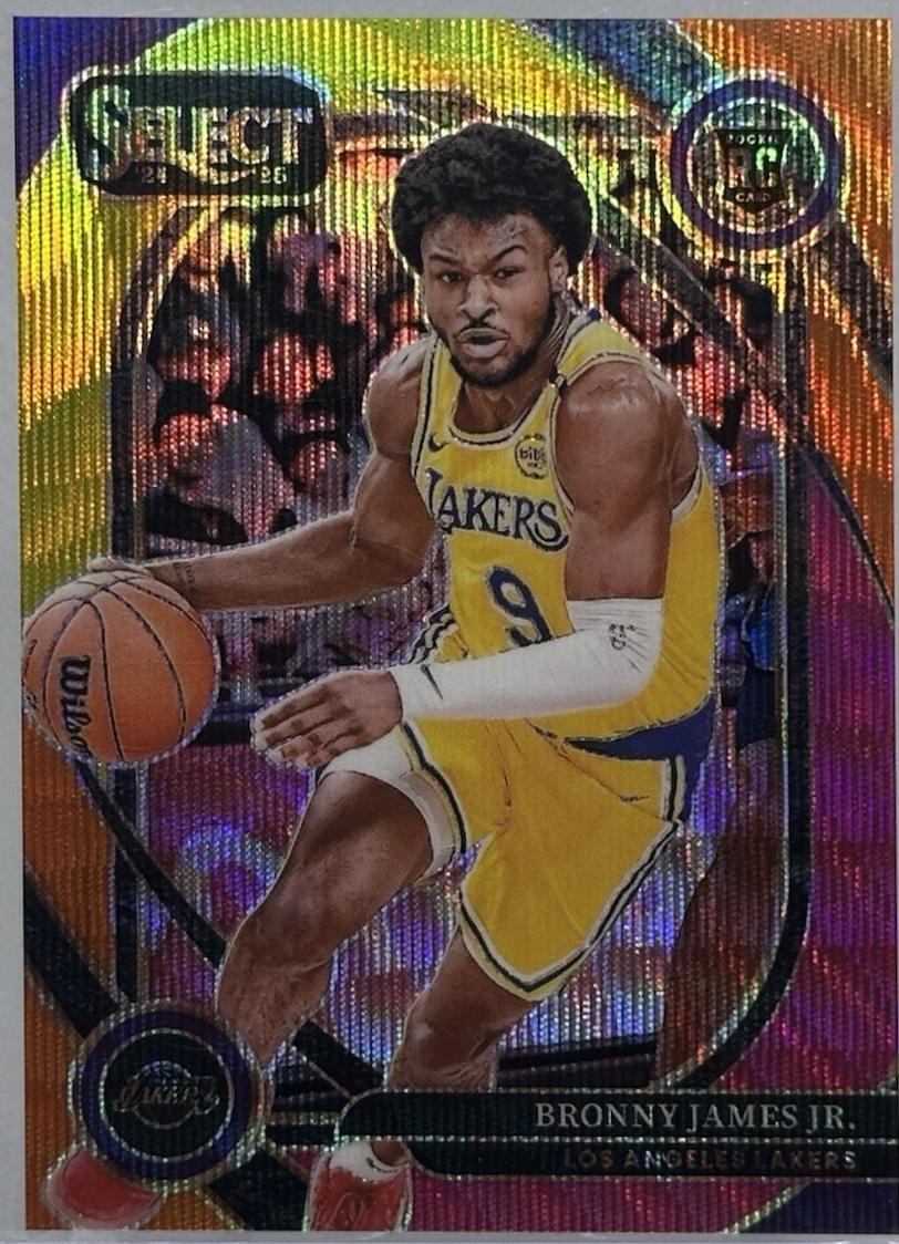 Bronny James Jr. [Multi Wave Prizm] #90