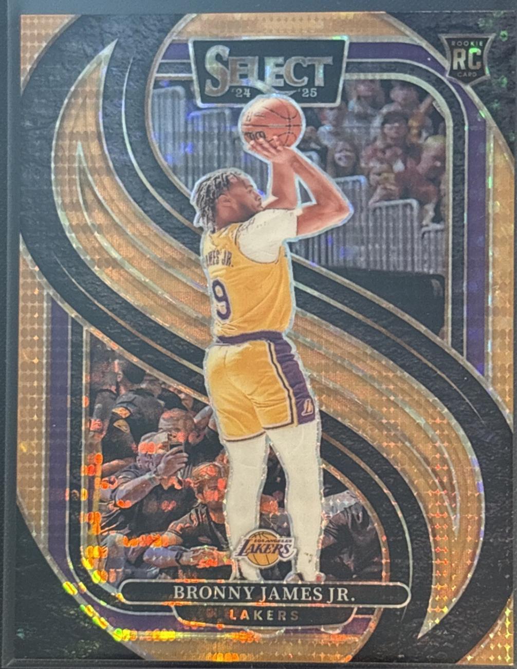 Bronny James Jr. [Neon Orange Pulsar Prizm] #179