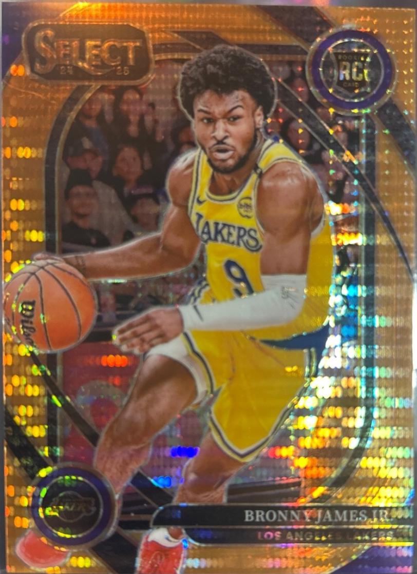 Bronny James Jr. [Neon Orange Pulsar Prizm] #290