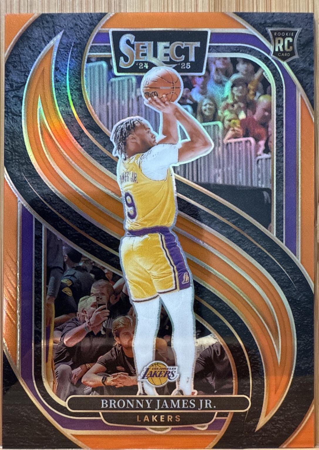 Bronny James Jr. [Orange Prizm] #179