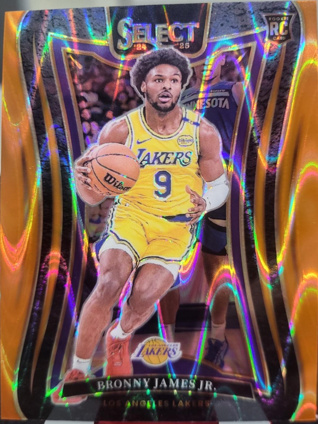 Bronny James Jr. [Orange Tectonic Prizm] #369