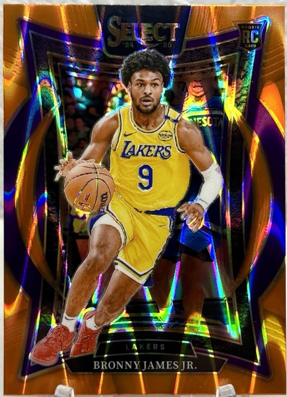 Bronny James Jr. [Orange Tectonic Prizm] #90
