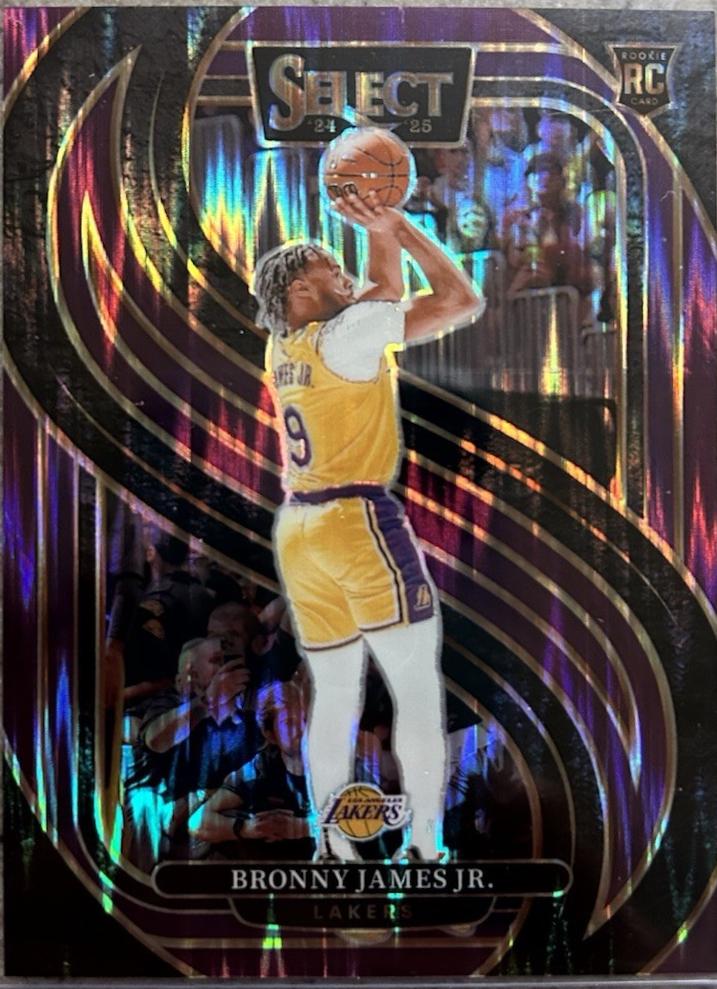 Bronny James Jr. [Purple Prizm] #179
