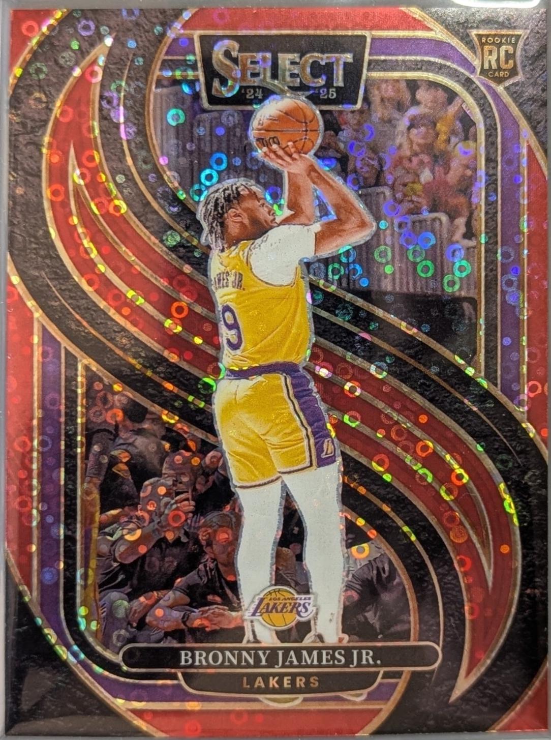 Bronny James Jr. [Red Disco Prizm] #179