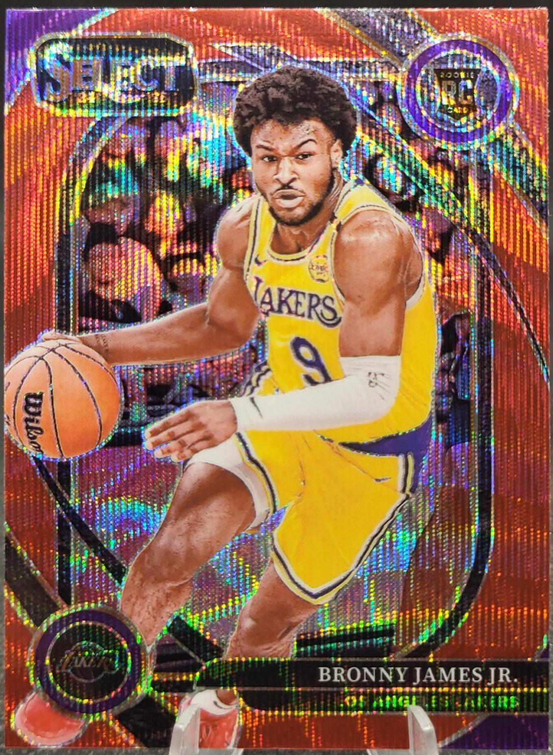 Bronny James Jr. [Red Wave Prizm] #290
