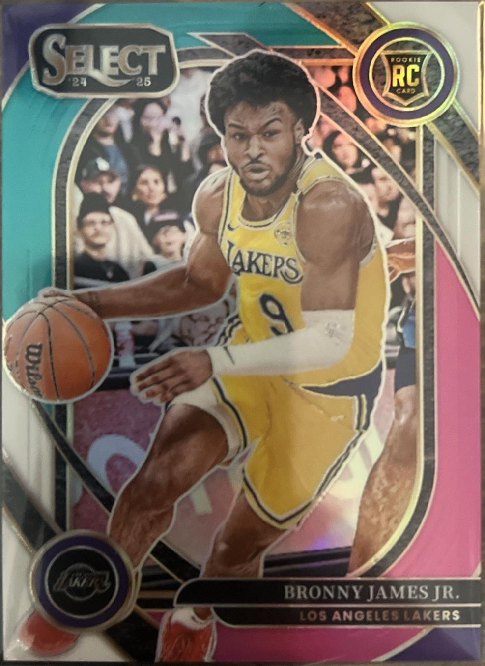 Bronny James Jr. [Teal White Pink Prizm] #290