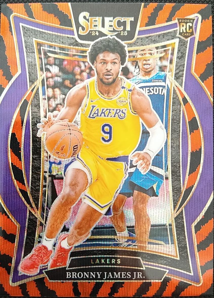Bronny James Jr. [Tiger Prizm] #90