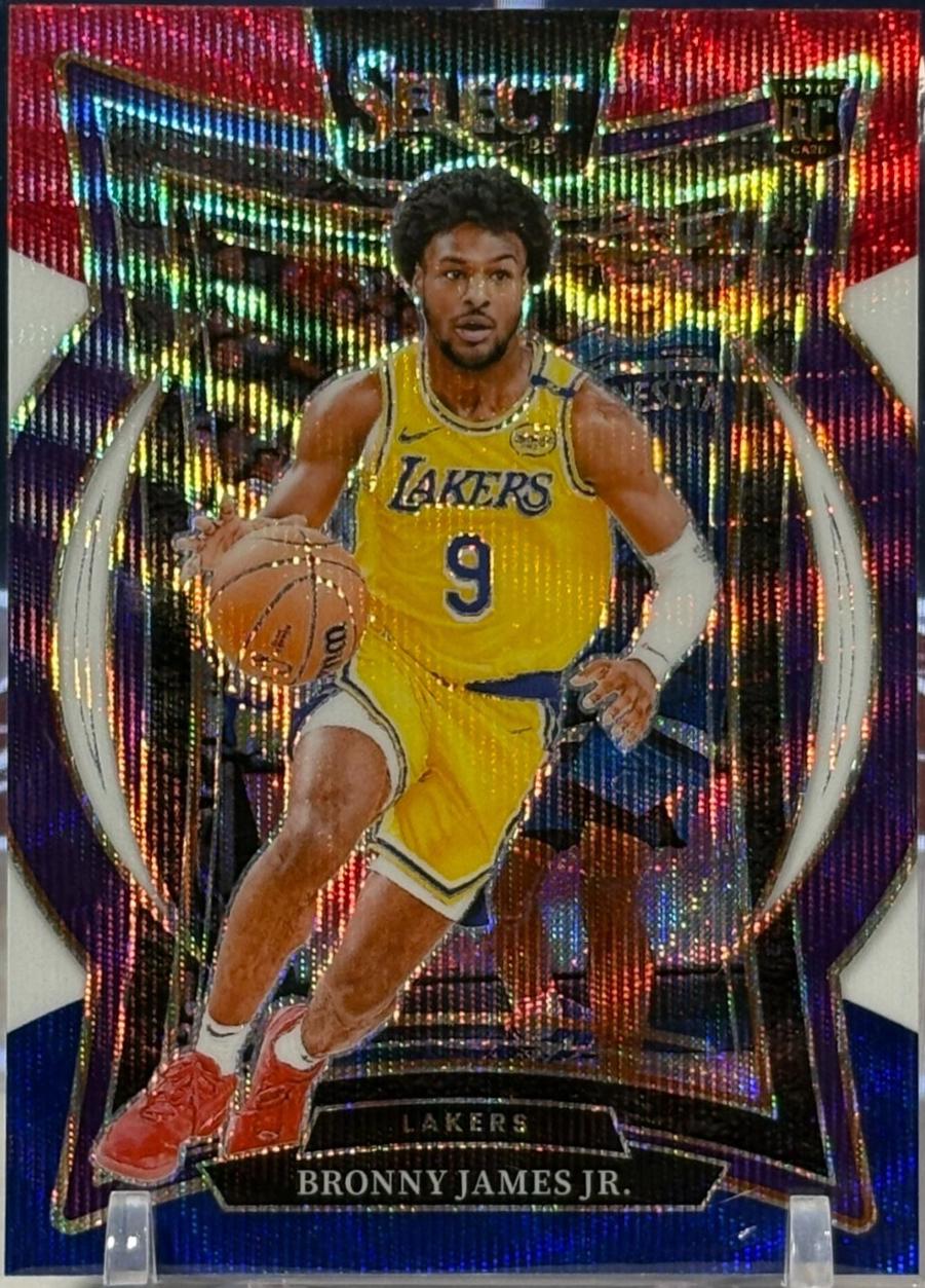 Bronny James Jr. [Tri-Color Prizm] #90
