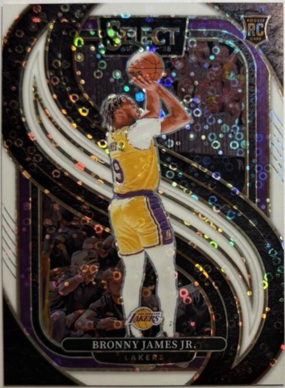 Bronny James Jr. [White Disco Prizm] #179