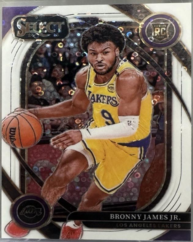 Bronny James Jr. [White Disco Prizm] #290