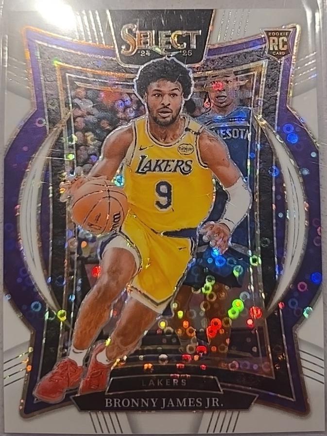 Bronny James Jr. [White Disco Prizm] #90