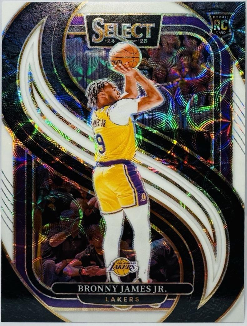 Bronny James Jr. [White Scope Prizm] #179
