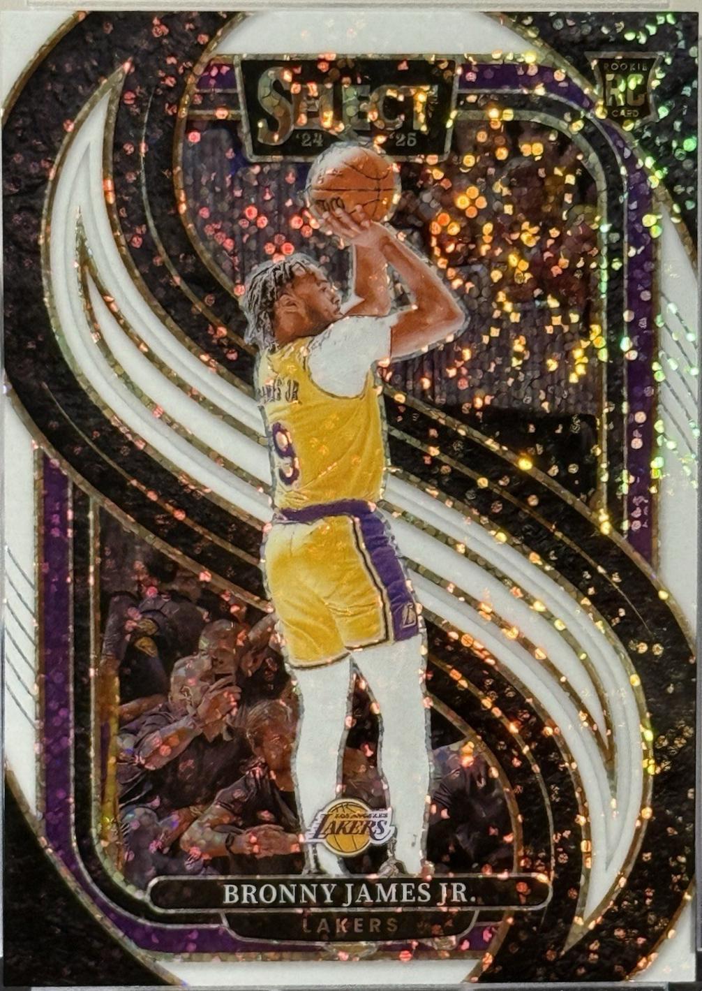 Bronny James Jr. [White Sparkle Prizm] #179