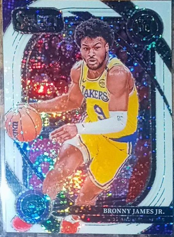 Bronny James Jr. [White Sparkle Prizm] #290