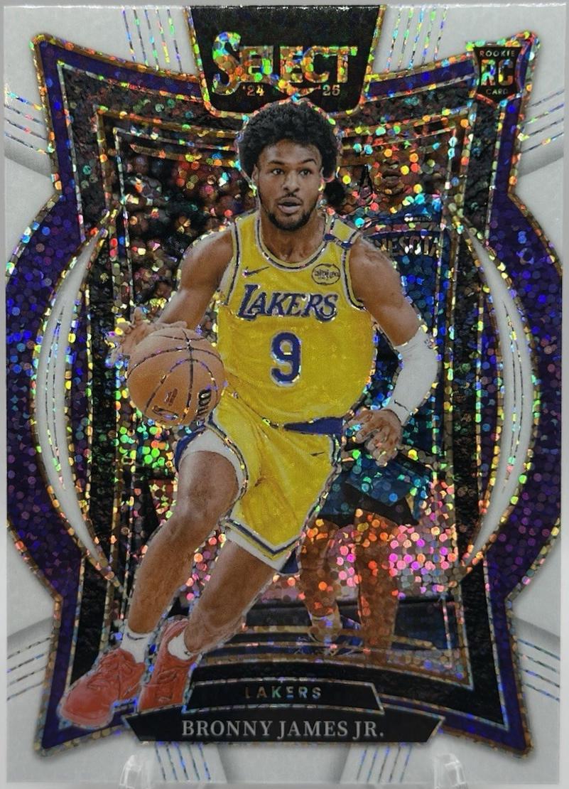Bronny James Jr. [White Sparkle Prizm] #90