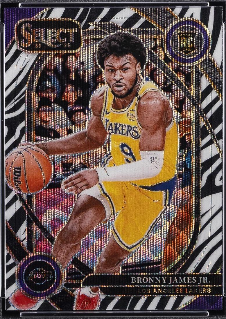 Bronny James Jr. [Zebra Prizm] #290