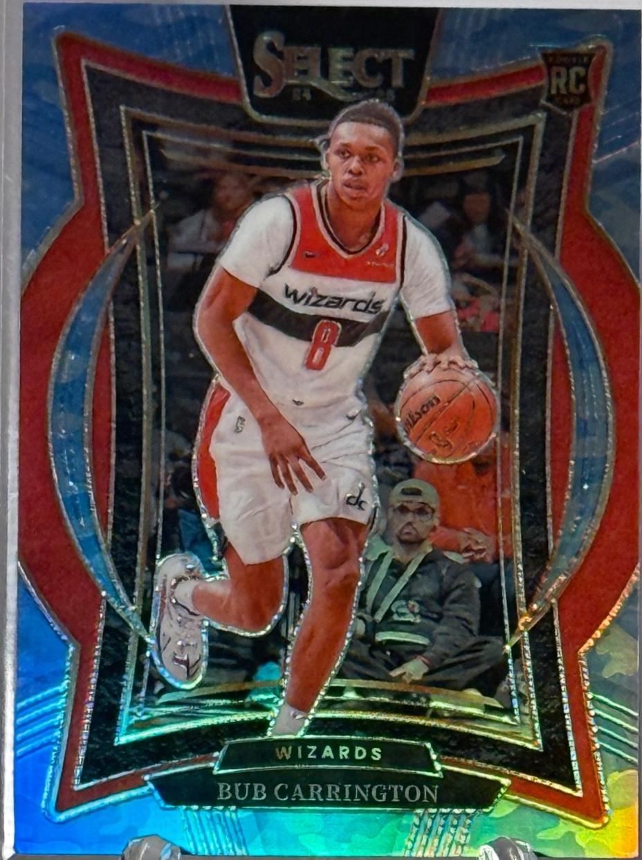 Bub Carrington [Blue Camo Prizm] #81