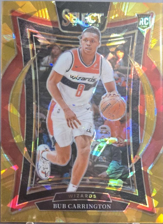 Bub Carrington [Gold Cracked Ice Prizm] #81