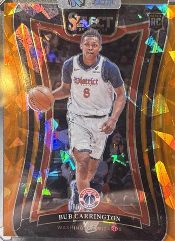 Bub Carrington [Orange Cracked Ice Prizm] #81