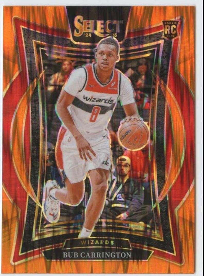 Bub Carrington [Orange Flash Prizm] #81