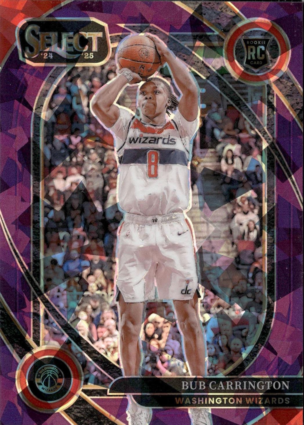 Bub Carrington [Purple Cracked Ice Prizm] #266
