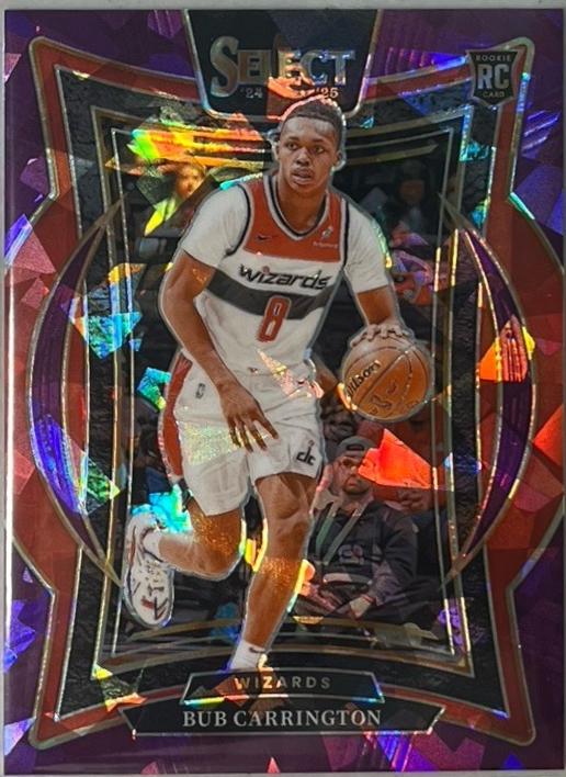 Bub Carrington [Purple Cracked Ice Prizm] #81