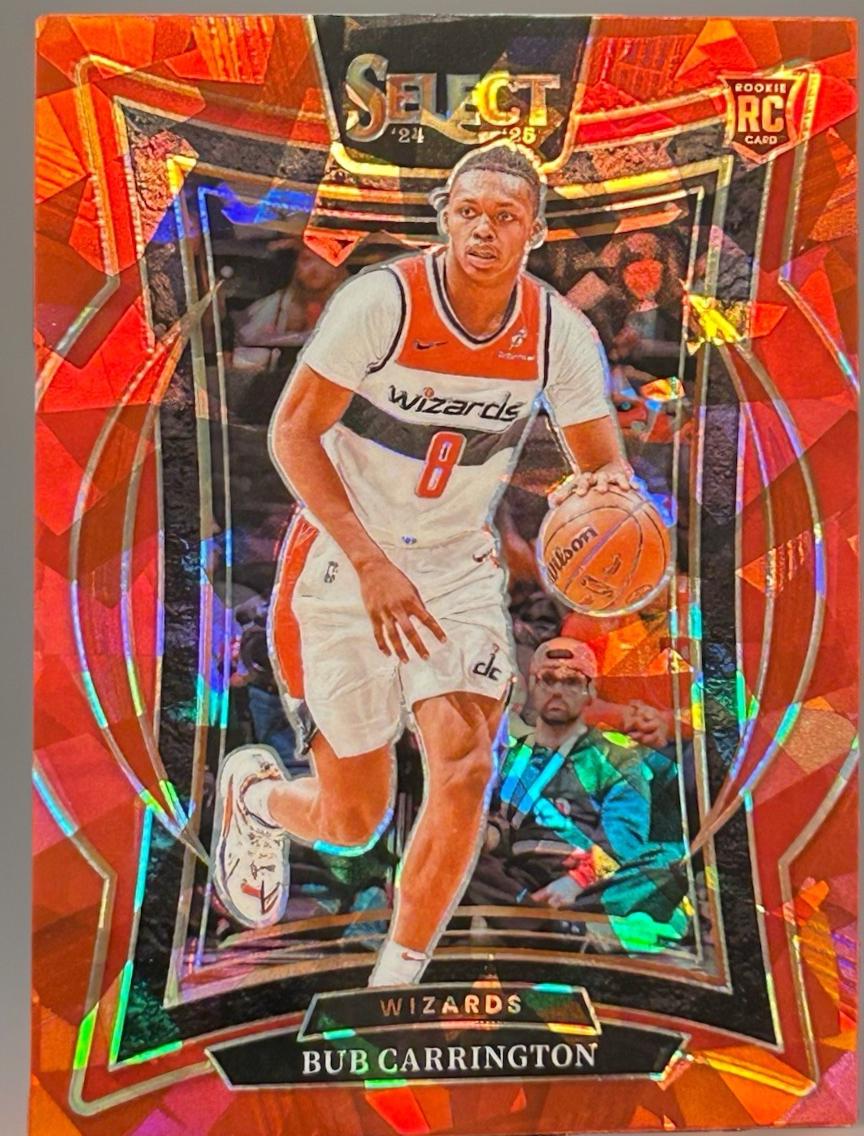 Bub Carrington [Red Cracked Ice Prizm] #81