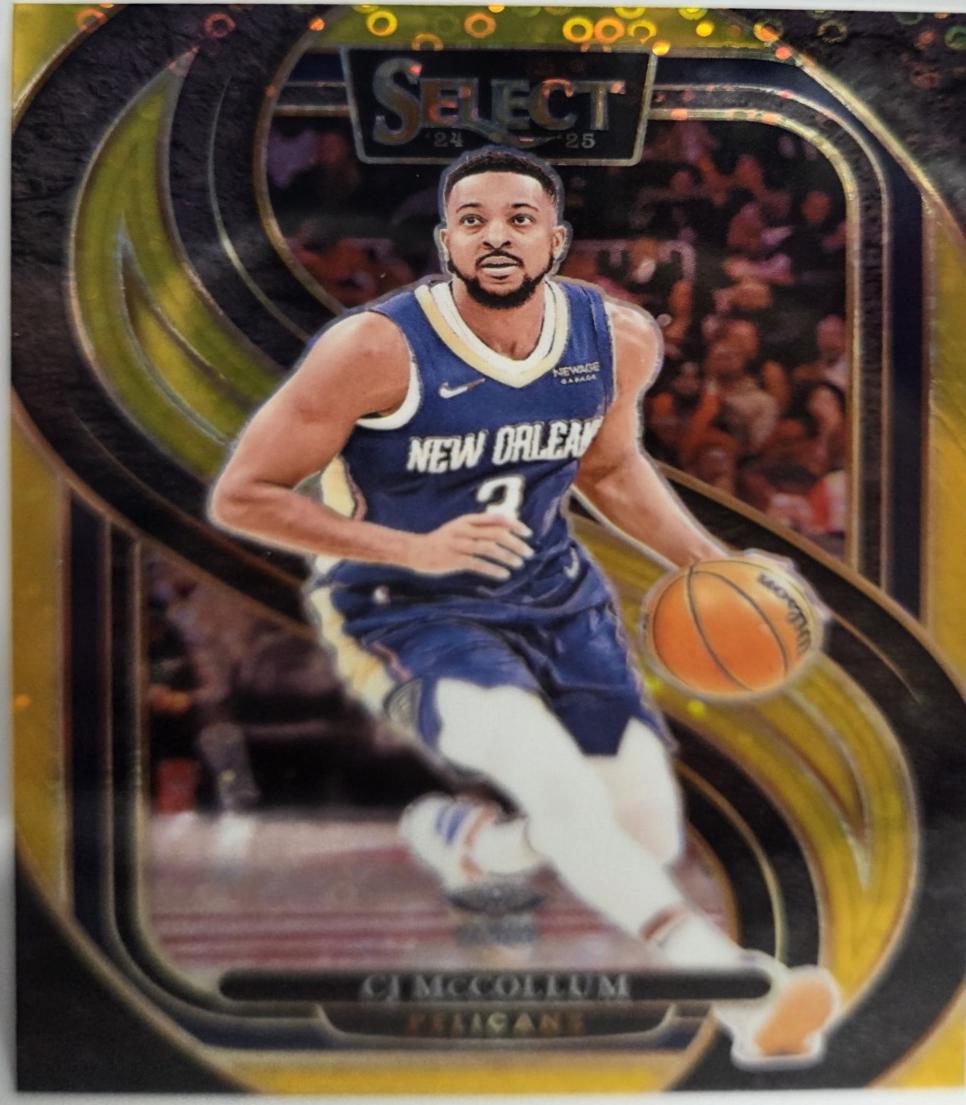 CJ McCollum [Gold Disco Prizm] #133