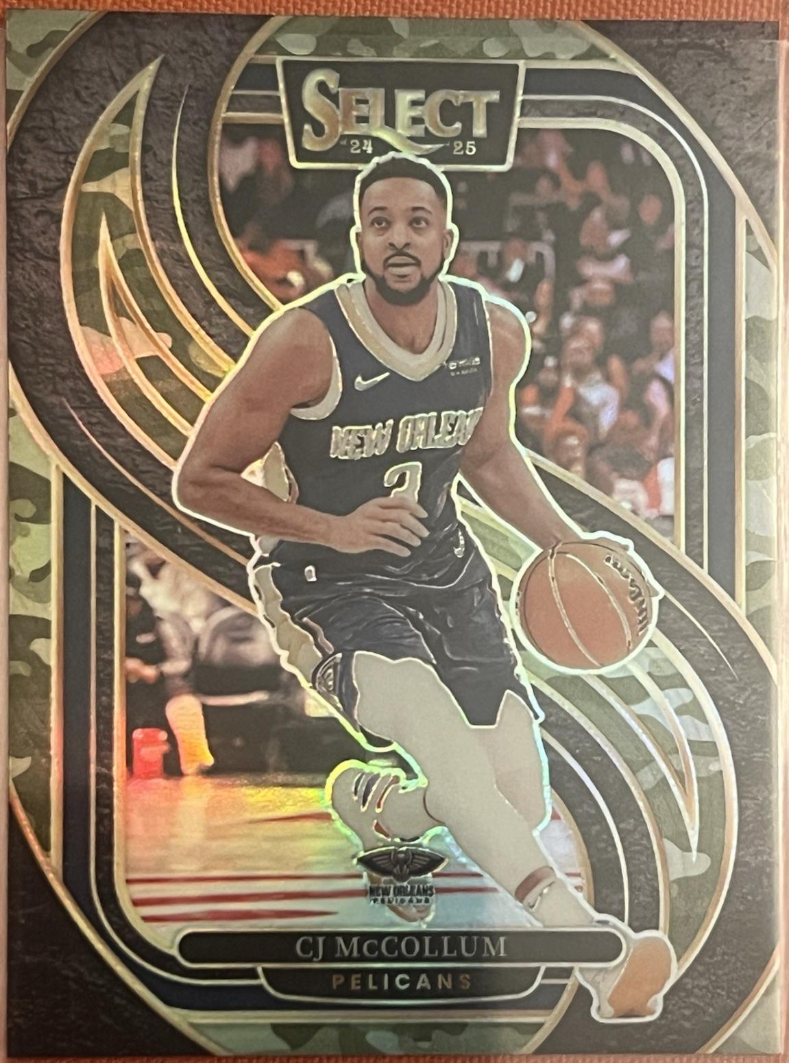 CJ McCollum [Green Camo Prizm] #133